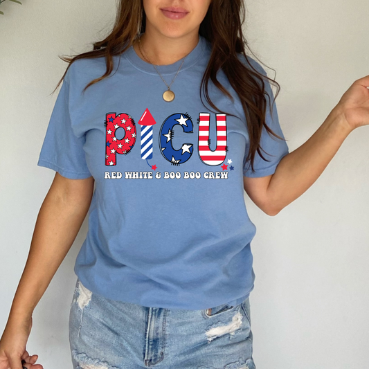 Red, White + Boo Boo Crew